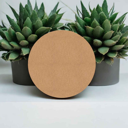 Round MDF Base (1.5 Inch) - Pack of 5 Pcs