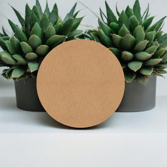 Round MDF Base (1.5 Inch) - Pack of 5 Pcs