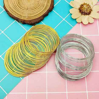 Kids Memory Wire for Jewellery Making - 50 Rows