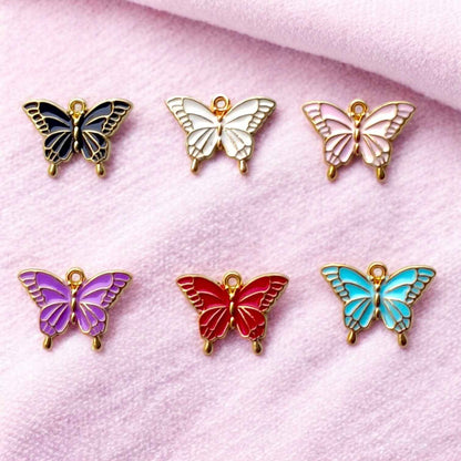 Metal Butterfly Charm