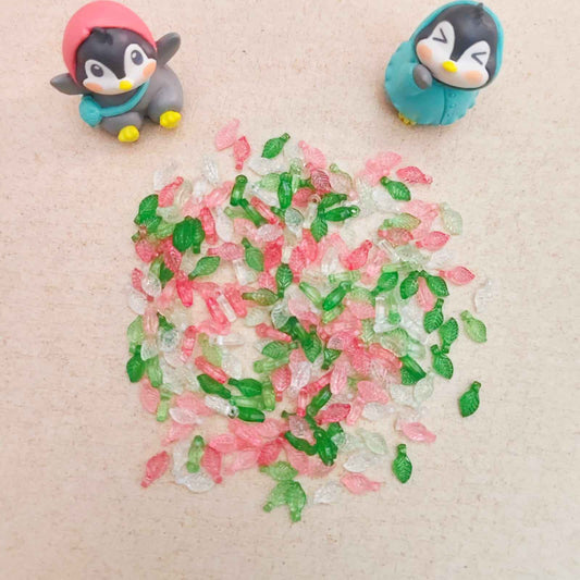 Multicolor Acrylic Transparent Leaf