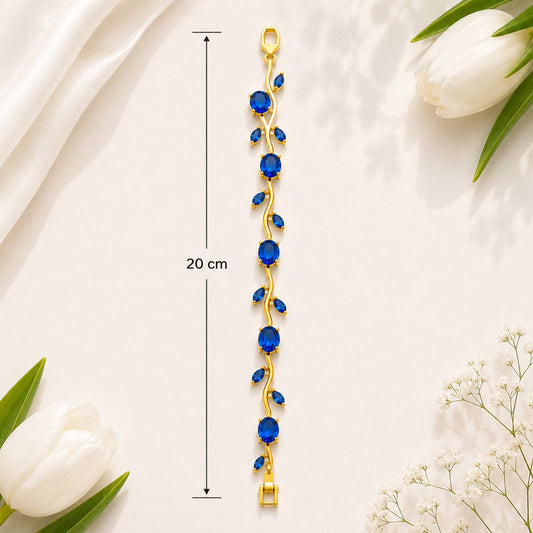 Tulip Bracelet – Navy