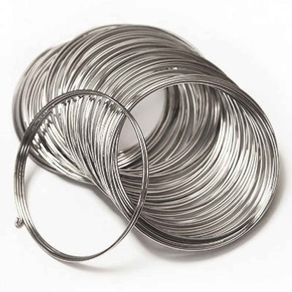 Memory Wire for Jewellery Making - 50 Rows