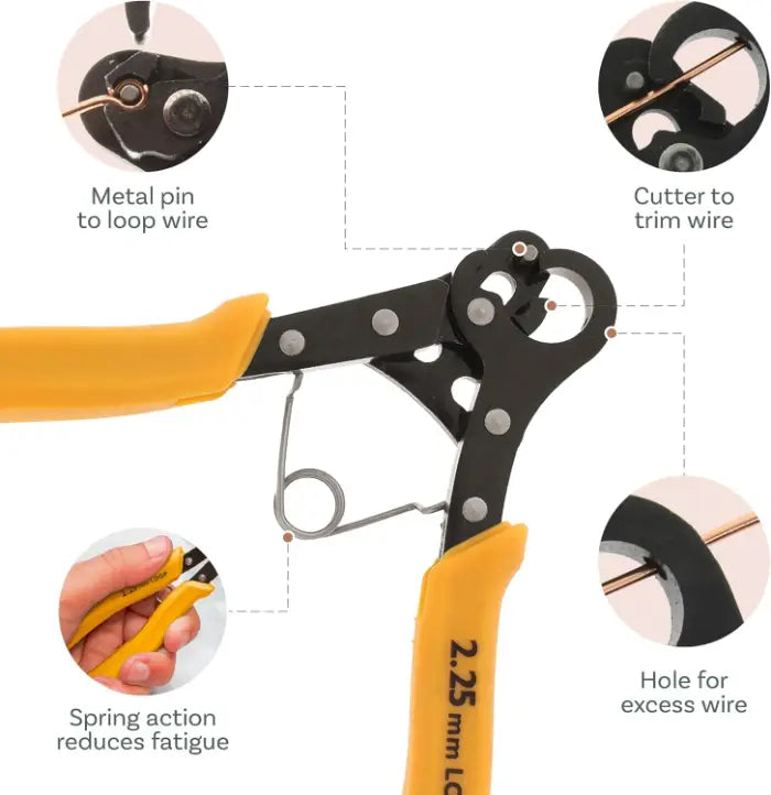 2.25mm One-Step Looper Tool for Jewellery