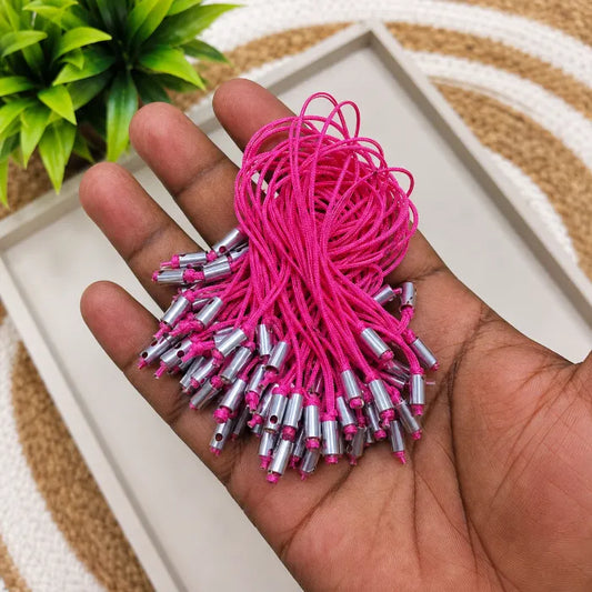 Phone Charm String - Dark Pink