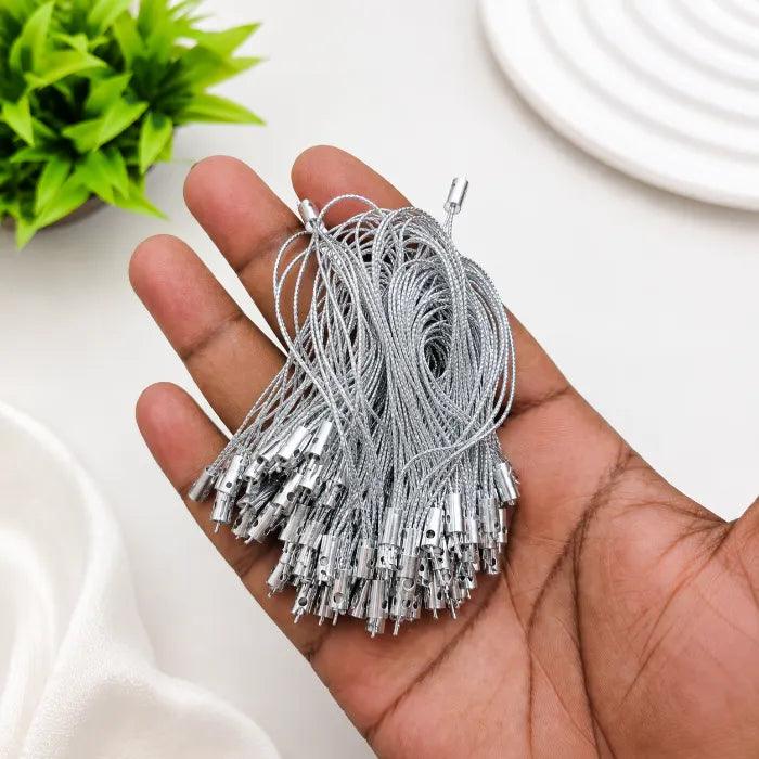 Phone Charm String - Silver