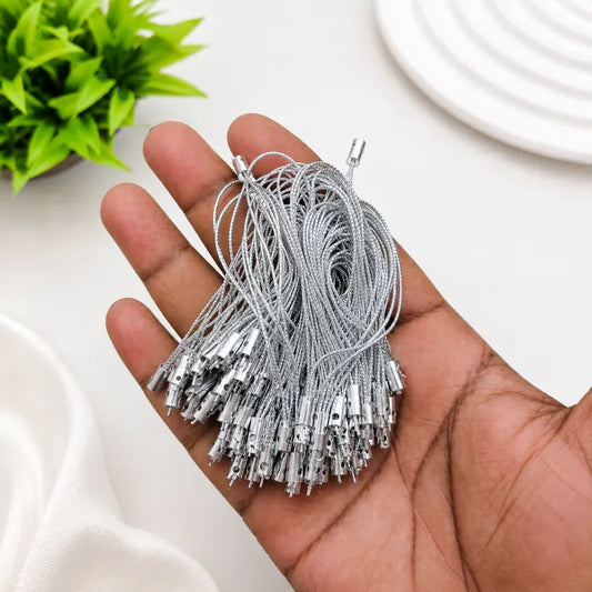 Phone Charm String - Silver