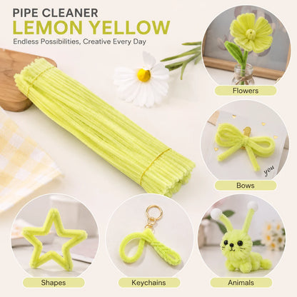 Pipe Cleaner - Lemon Yellow Color