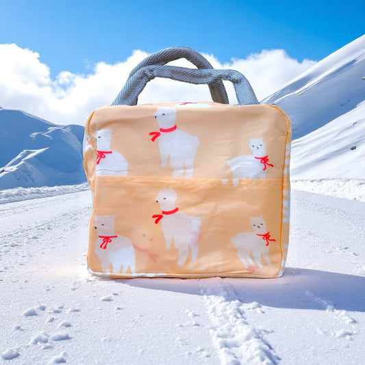 Polar Bear Printed Insulated Leak-Proof Lunch bag for Kids