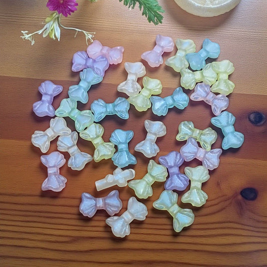 Radium bow beads for DIY jewelry and craft making
