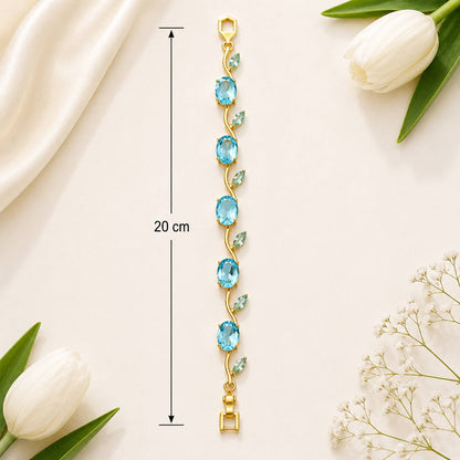 Tulip Bracelet - Sky Blue