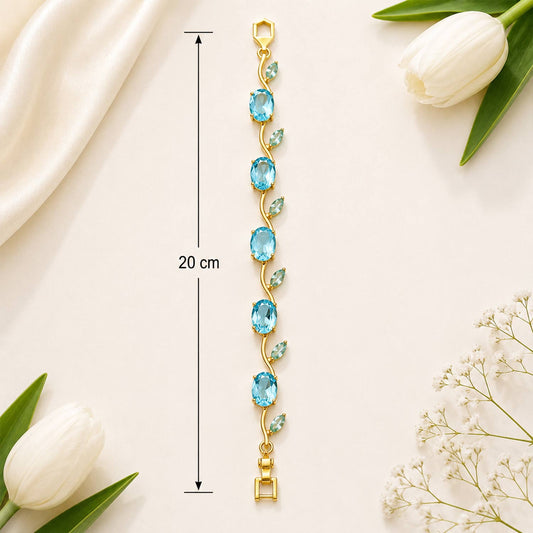 Tulip Bracelet - Sky Blue