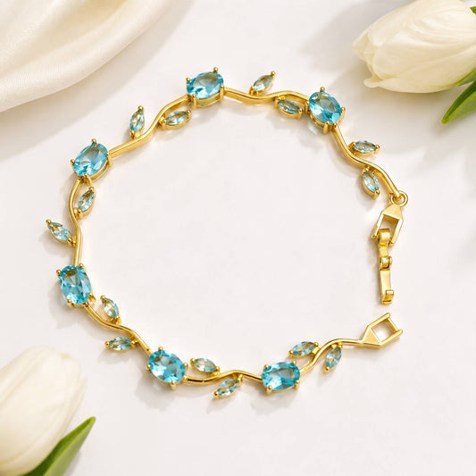 Tulip Bracelet - Sky Blue