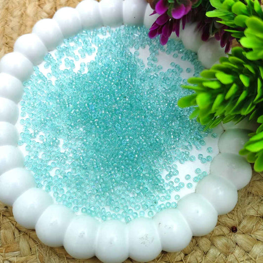 Sugar Beads Sky Blue - 2mm (10g)