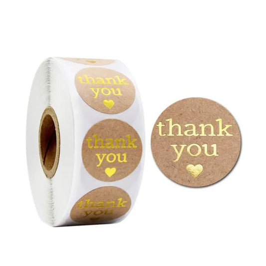 Thank You Stickers - Design 3