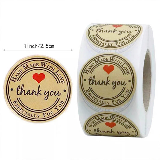 Thank You Sticker - 500 Labels