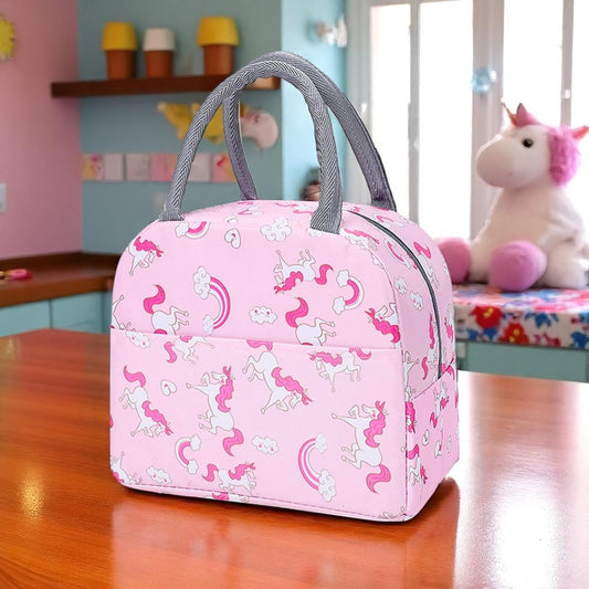 Unicorn Printed Insulated Leak-Proof Lunch bag for Kids
