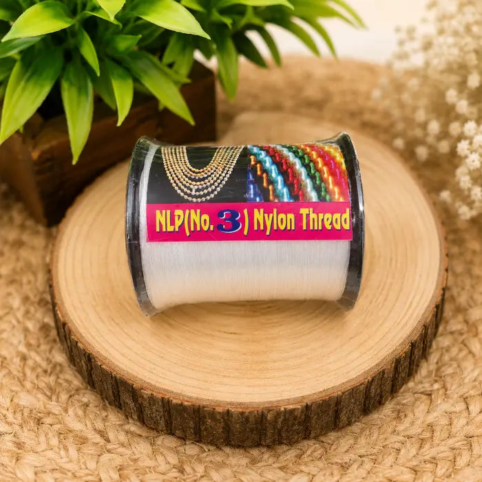 White Nylon Thread Roll