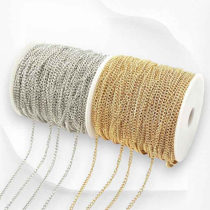 Anti Tarnish Chain for Jewelry Making