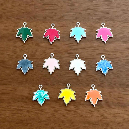 Maple Leaf Charm