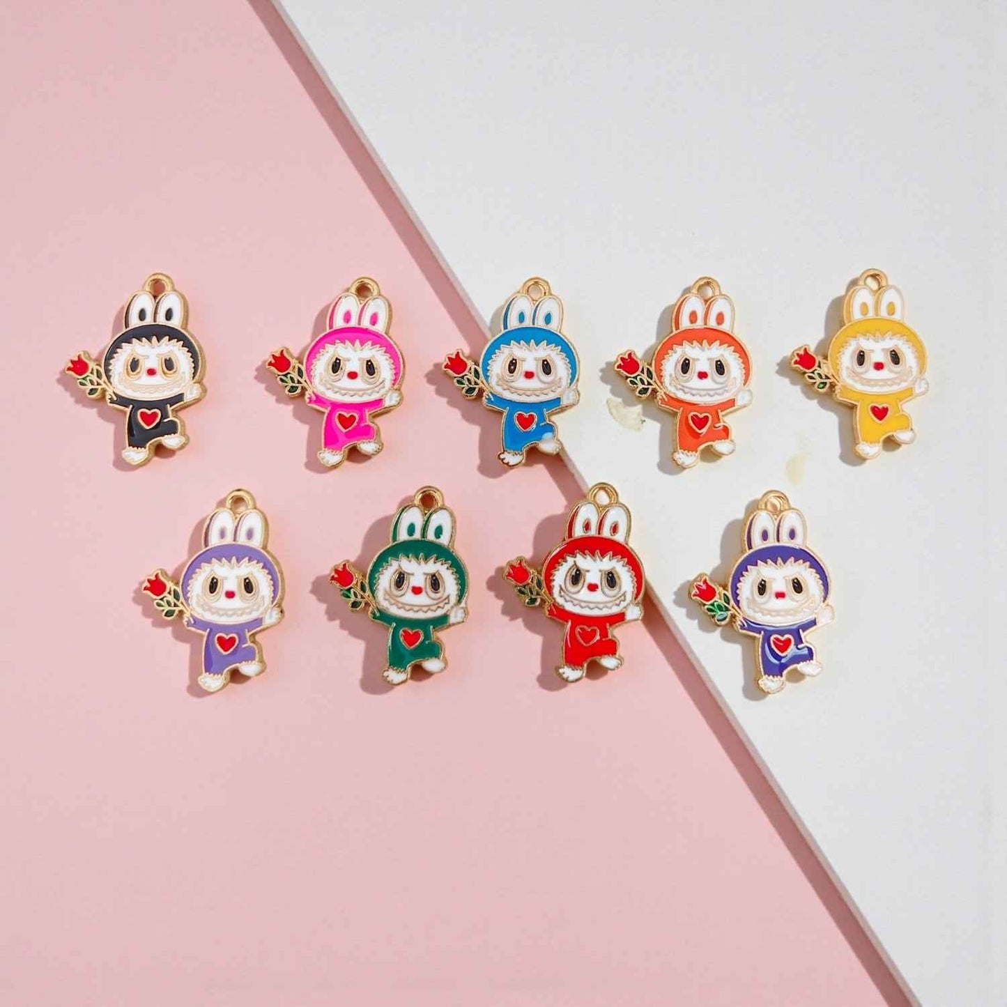 Labubu Enamel Charms - 1 Pc